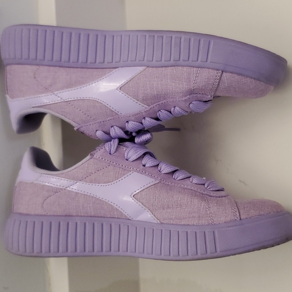 Diadora women sneaker purple 7 - Picture 3 of 5